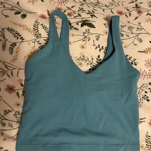 NWOT Lululemon Athletica Teal Align Tank
